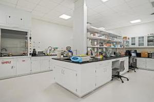 Nelson Building Chemistry lab. Photo credit: Pink Flamingo Photography, Jennifer Schumacher