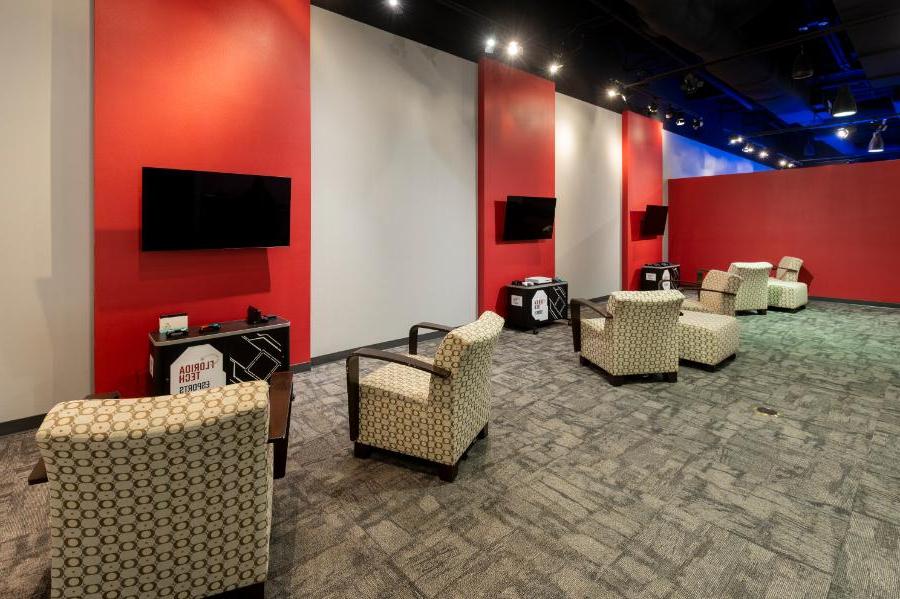 Console Room has three gaming areas dedicated for console gaming and general hangout space.