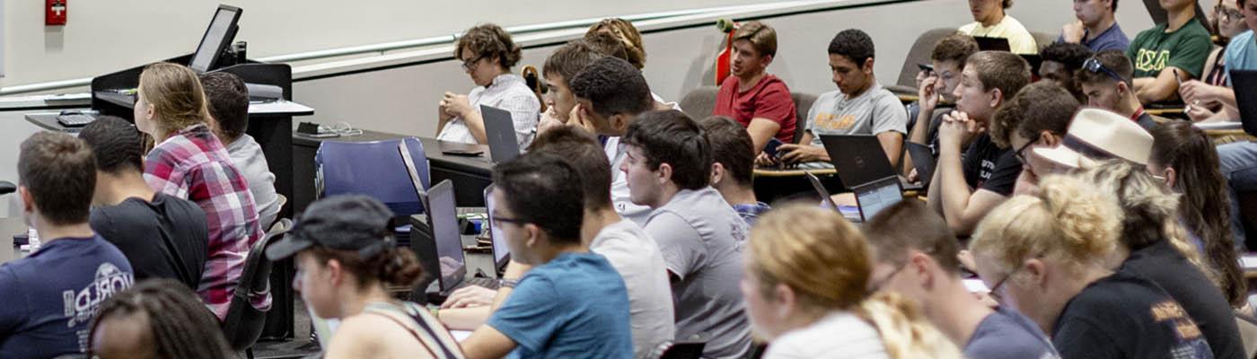 Students Sitting in Class